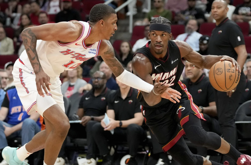 Heat secure bounce back 119-104 victory over Rockets - Hot Hot Hoops ...