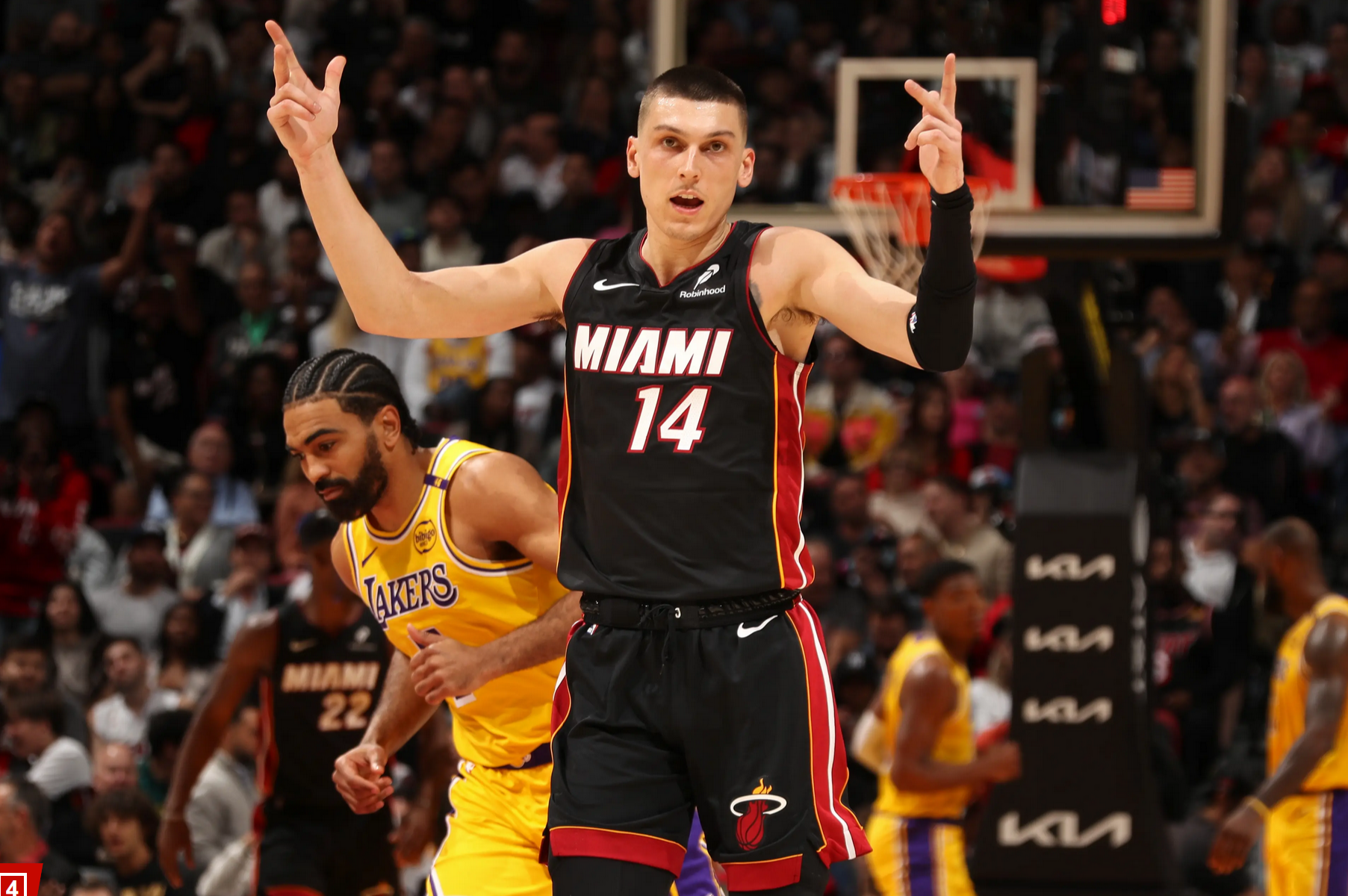 Miami Heat Clippers Lakers