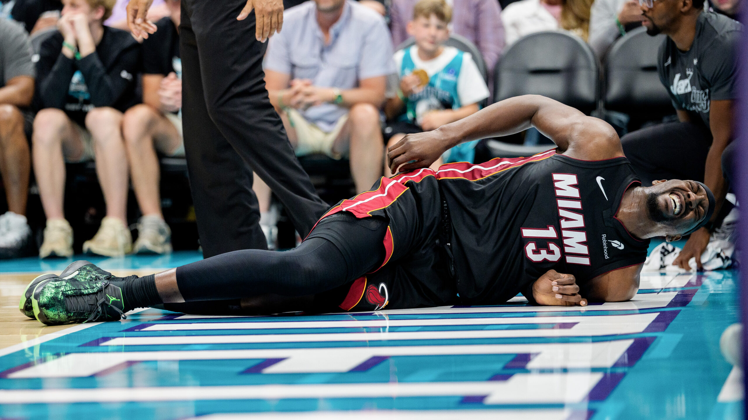 Bam Adebayo reveals that LaMelo Ball didn't apologize about tripping incident